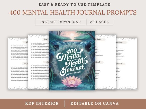 400 Mental Health Journal Prompts
