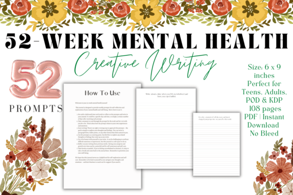 52-week Mental Health Creative Prompts