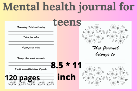 Mental Health Journal for Teens