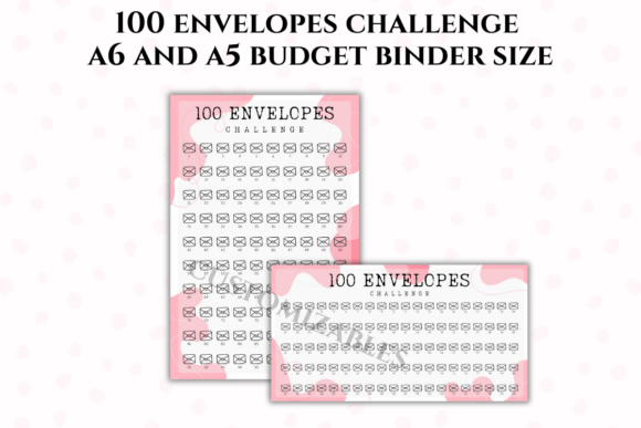 100 Envelopes Challenge A5 and A6