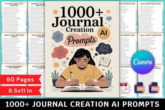 1000+ Journal Creation AI Prompts