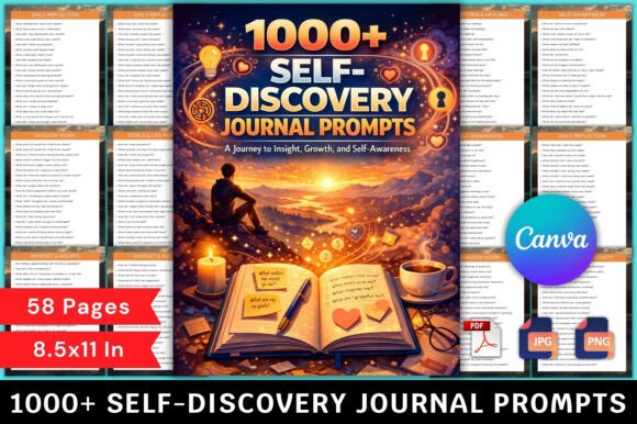 1000+ Self-Discovery Journal Prompts