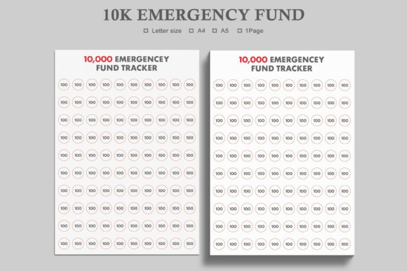 10K Emergency Fund
