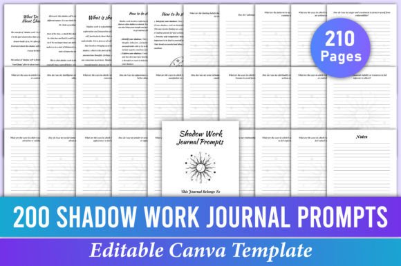 200 Shadow Work Journal Prompts