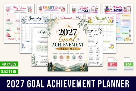 2027 Goal Achievement Planner