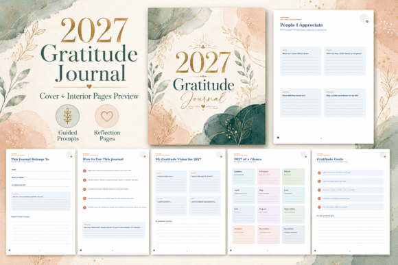 2027 Gratitude Journal