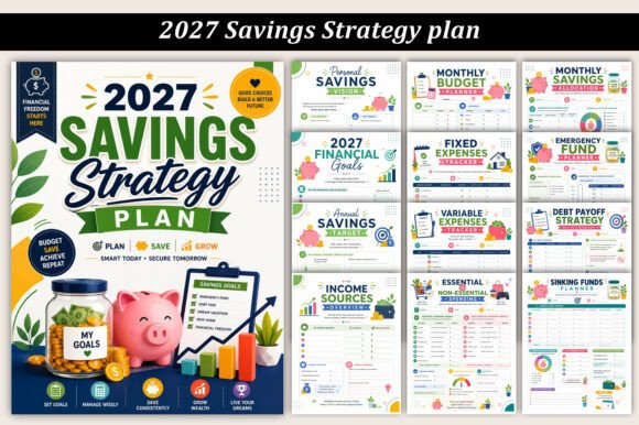 2027 Savings Strategy Plan Printable