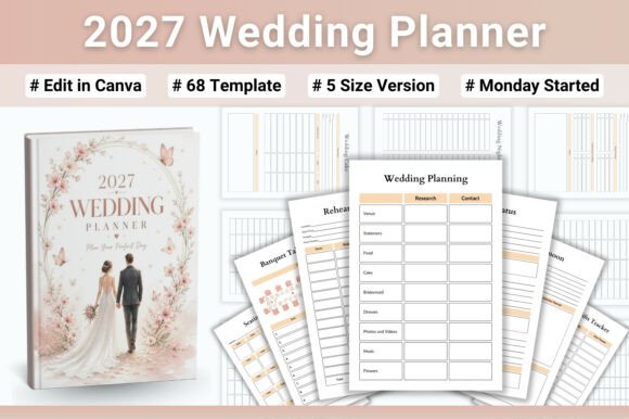 What to include in a wedding planner - 2027 Wedding Planner example