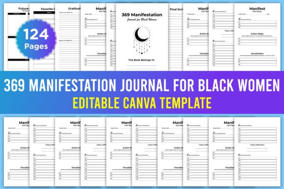 369 Manifestation Journal for Black Women