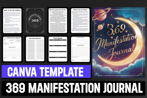 369 Manifestation Journal and Workbook