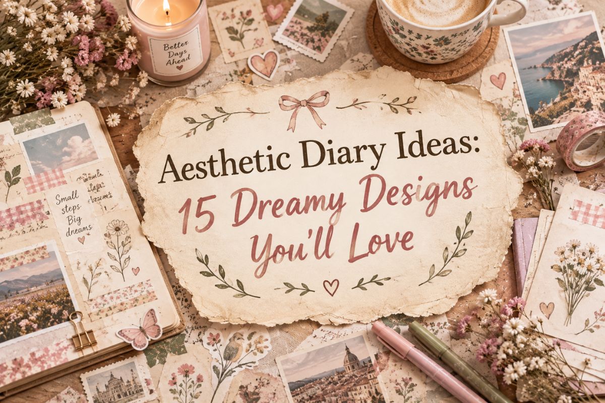 Aesthetic Diary Ideas