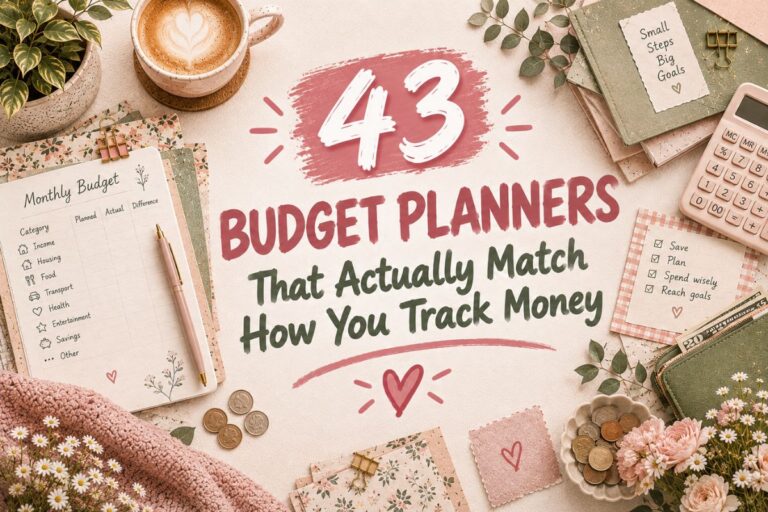 Budget Planners That Actually Match How You Track Money