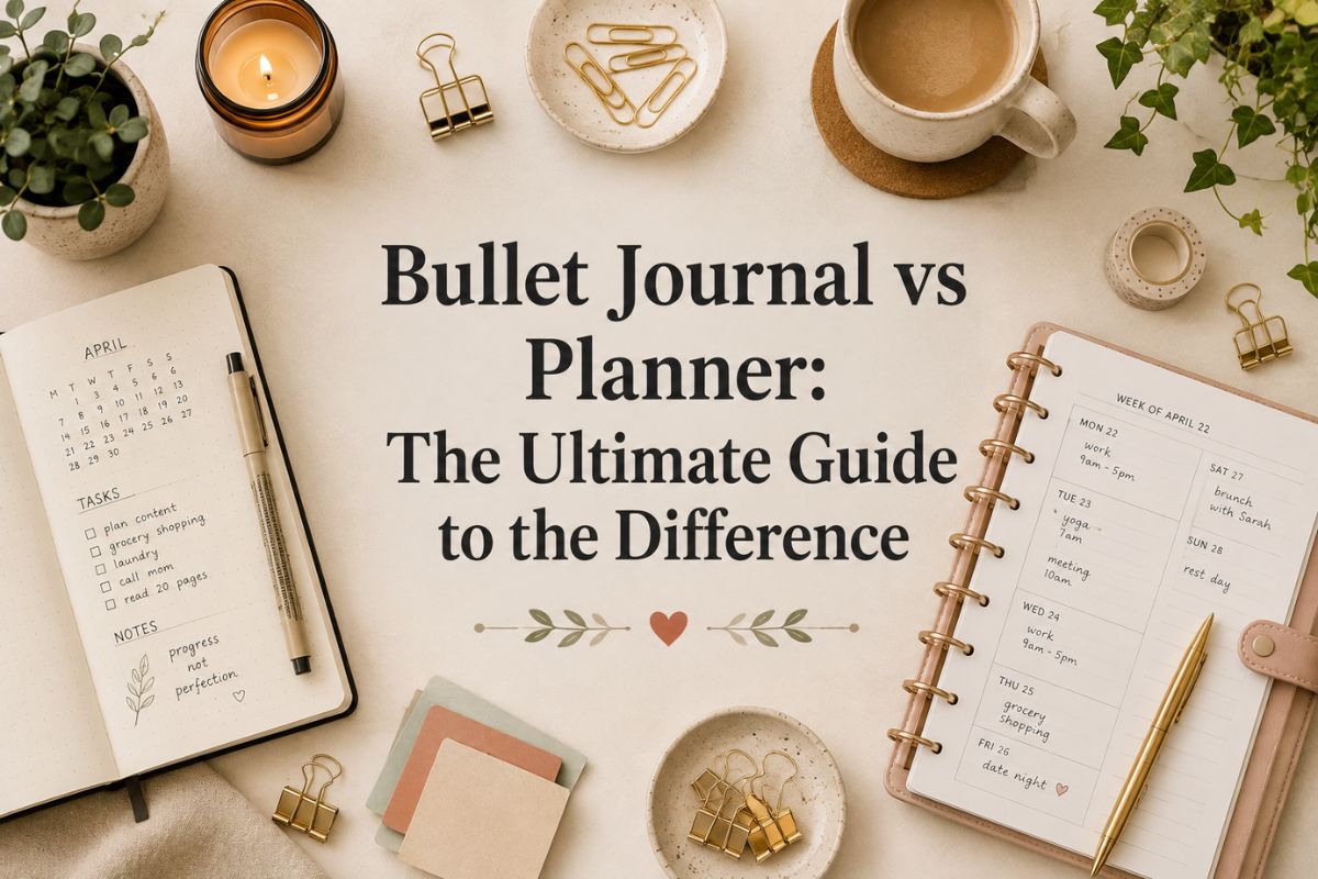 Bullet Journal vs Planner