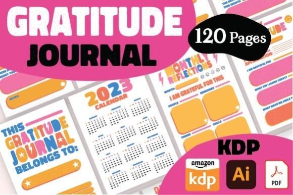 Colorful Gratitude Journal | Printables