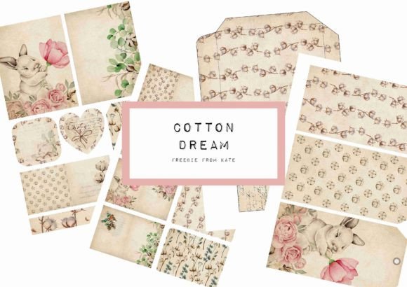Cotton Dream Ephemera 4 Pages