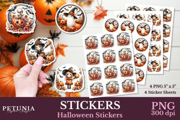 Cute Halloween Stickers