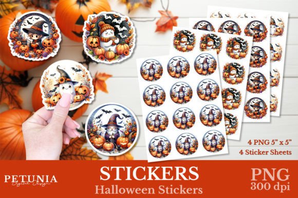 Cute Halloween Stickers