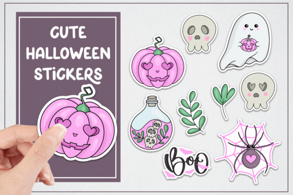 Cute Halloween Stickers
