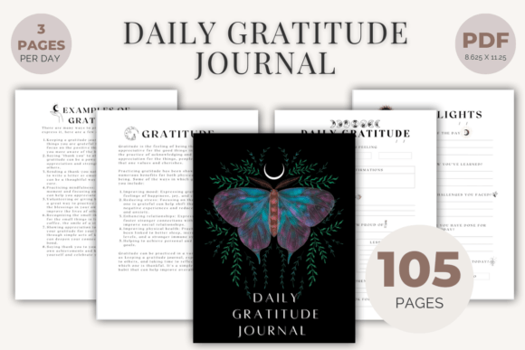 Daily Gratitude Journal with Prompts
