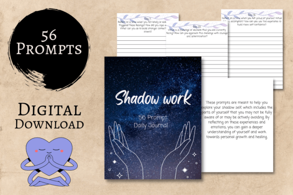 Daily Prompt Shadow Work Journal