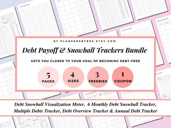 Dave Ramsey Debt Snowball tracker example