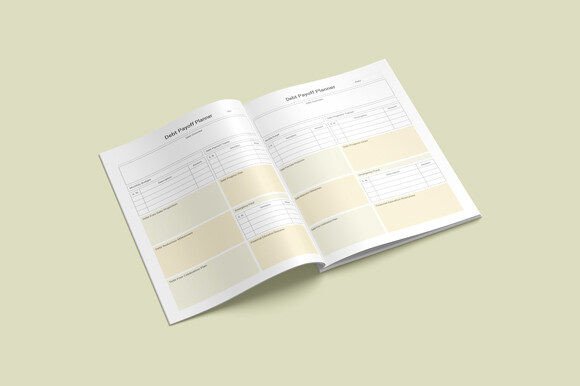 Debt Payoff Planner KDP Printable