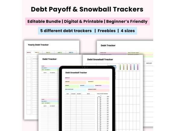 Debt Snowball Tracker Printable