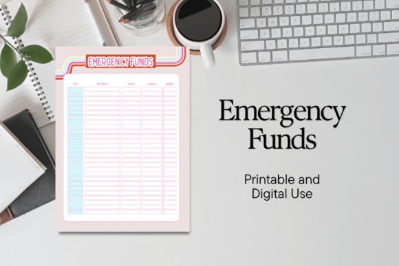 Emergency Funds Tracker Budget Planner