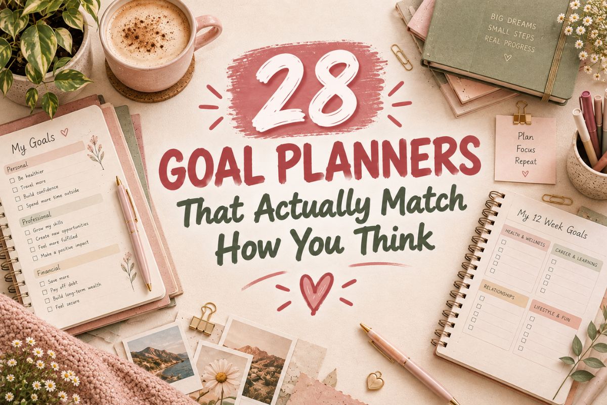 Goal Planners That Actually Match How You Think