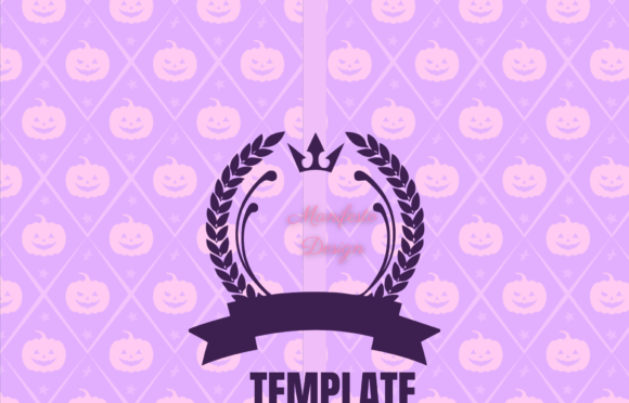 Halloween Notebook Cover Design Template