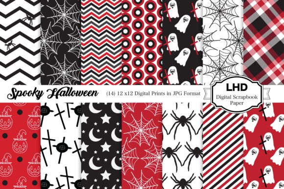 Halloween Scrapbook Paper
