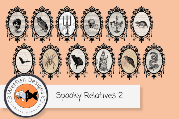 Halloween Stickers for GoodNotes