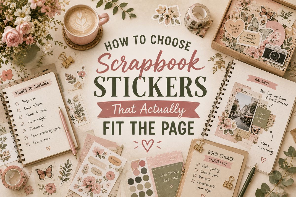 How to Choose Scrapbook Stickers