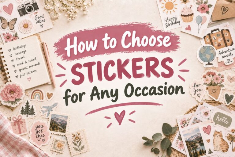 How to Choose Stickers for Any Occasion