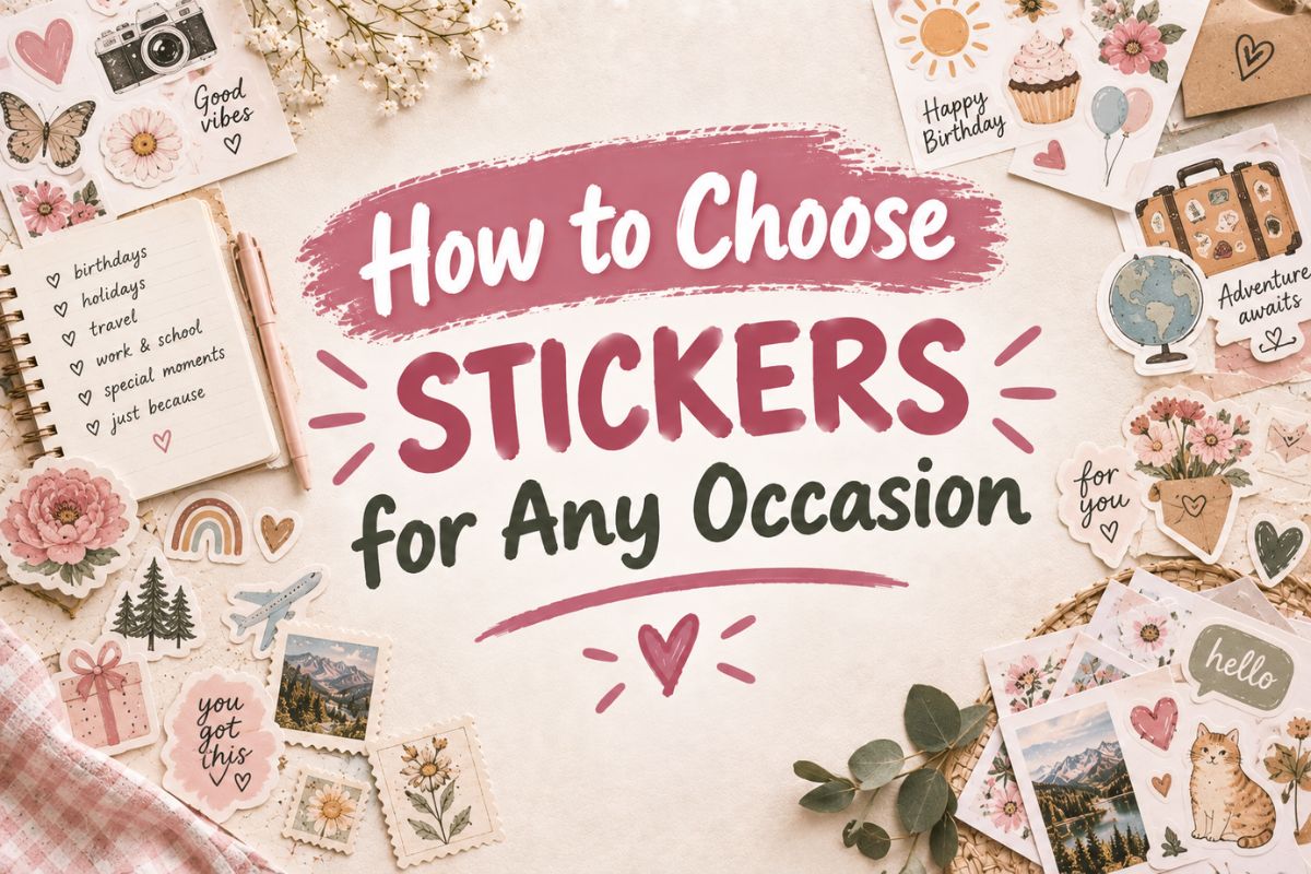 How to Choose Stickers for Any Occasion