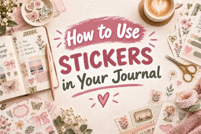How to Use Stickers in Your Journal