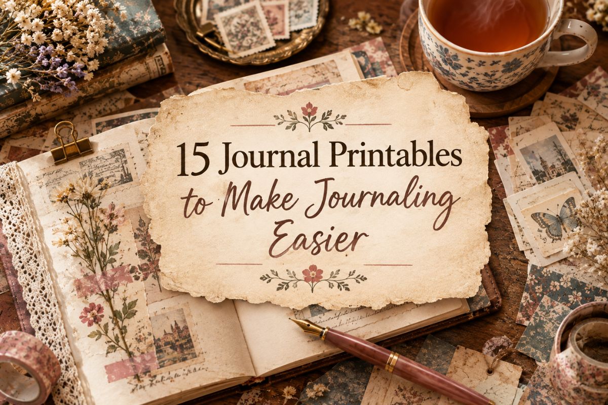 Journal Printables