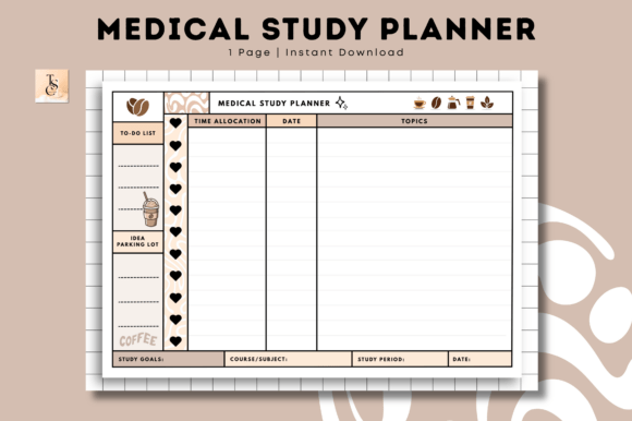 Medical Study Planner • Coffee Latte