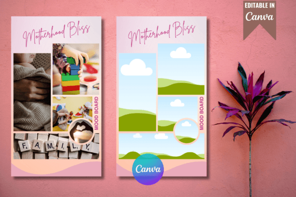 Motherhood Mood Board Template