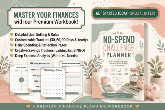 No-Spend Challenge Planner