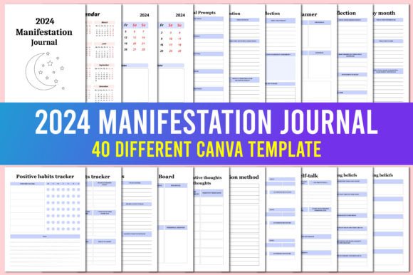 Personalized 2024 Manifestation Journal