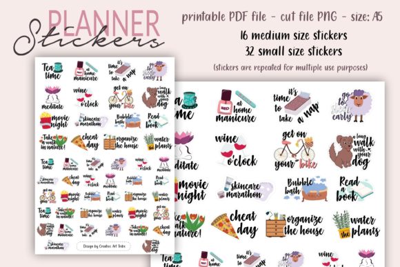 Planner Stickers Daily Tasks