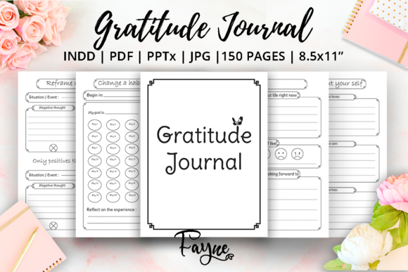 Positivity Diary & Gratitude Journal KDP