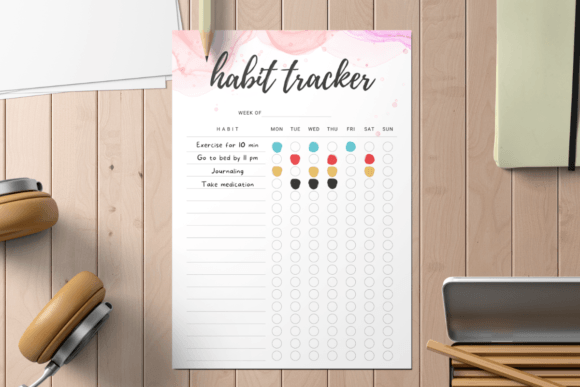 Printable Daily Habit Tracker Template