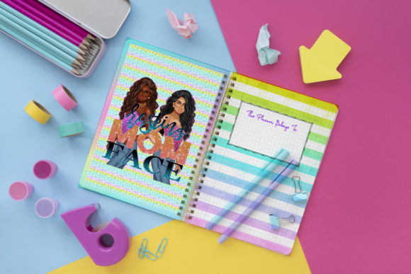 Resting Mom Face Planner Cover