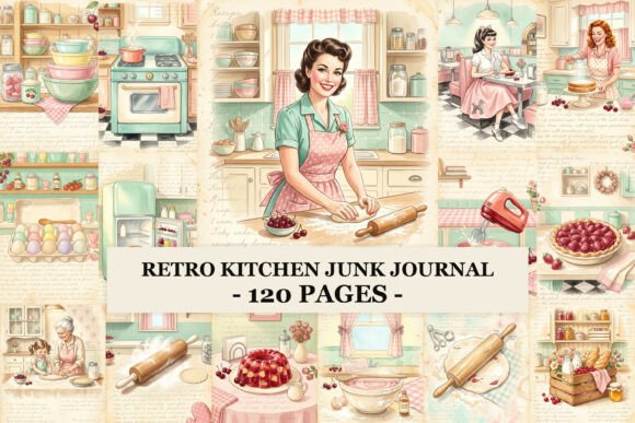 Retro Kitchen Junk Journal