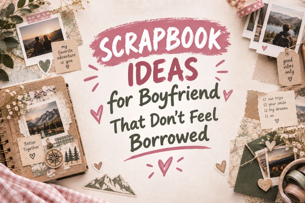 Scrapbook Ideas for Boyfriend