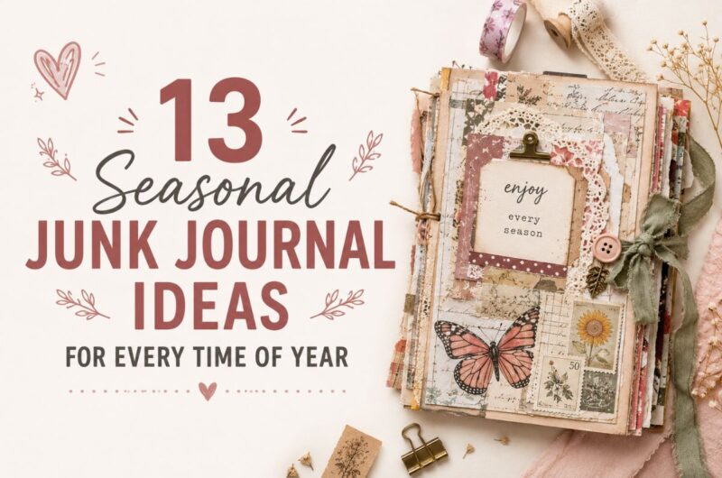 Seasonal Junk Journal Ideas