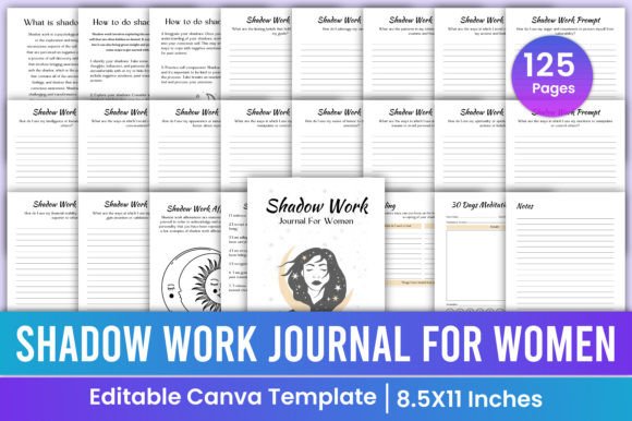 Shadow Work Journal for Woman Prompted