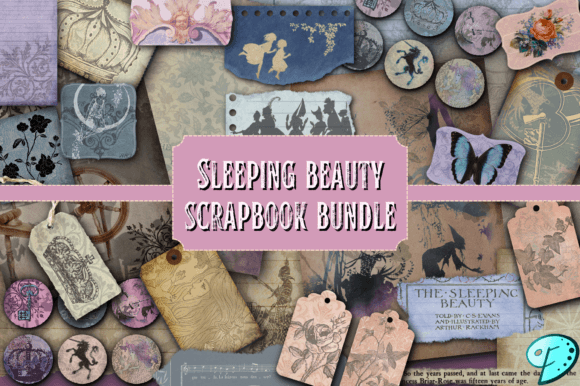 Sleeping Beauty Scrapbook Bundle